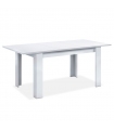 Mesa comedor extensible Kendra Blanca