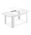 Mesa comedor extensible Kendra Blanca