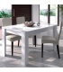 Mesa comedor extensible Kendra Blanca