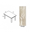 Mesa comedor extensible Moon Vintage