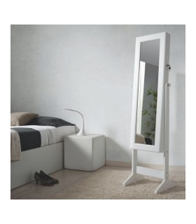 Espejo joyero color blanco. Mueble Álvarez en Valencia y Burjassot