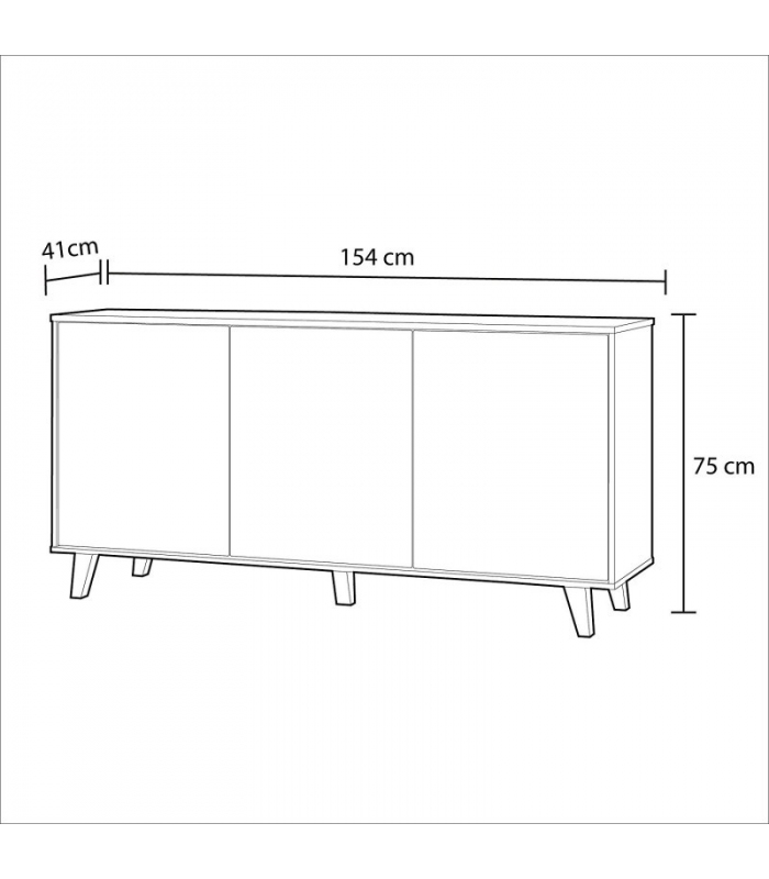 Mueble Aparador Zaiken Plus