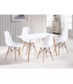 Silla Tower wood Nordica Blanca