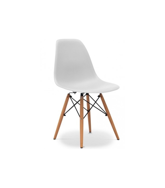 Silla Tower wood Nordica Blanca