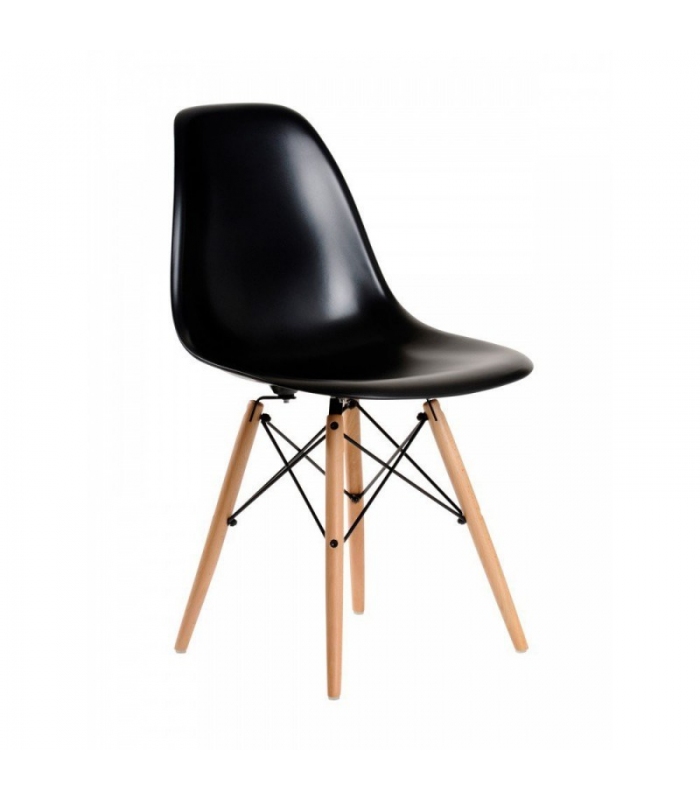 Silla Tower wood Nordica Negra