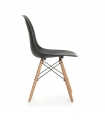 Silla Tower wood Nordica Negra