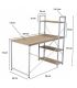Mesa Escritorio con Estanteria Dobby, pictograma|SAYEZ|
