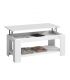 Mesa Centro Elevable Blanca Ambit |SAYEZ|