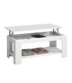 Mesa Centro Elevable Blanca Ambit |SAYEZ|
