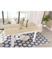 Conjunto Mesa Kendra Mediterraneo y 4 sillas Tower