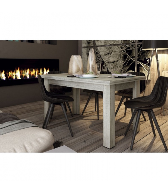 Mesa comedor Sidney Rectangular y Extensible