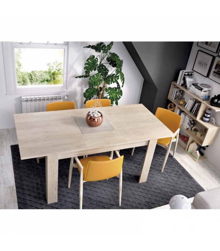 Mesa comedor extensible Natural Ness