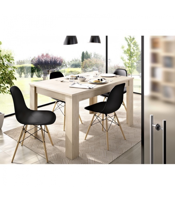 Mesa comedor extensible Natural Ness