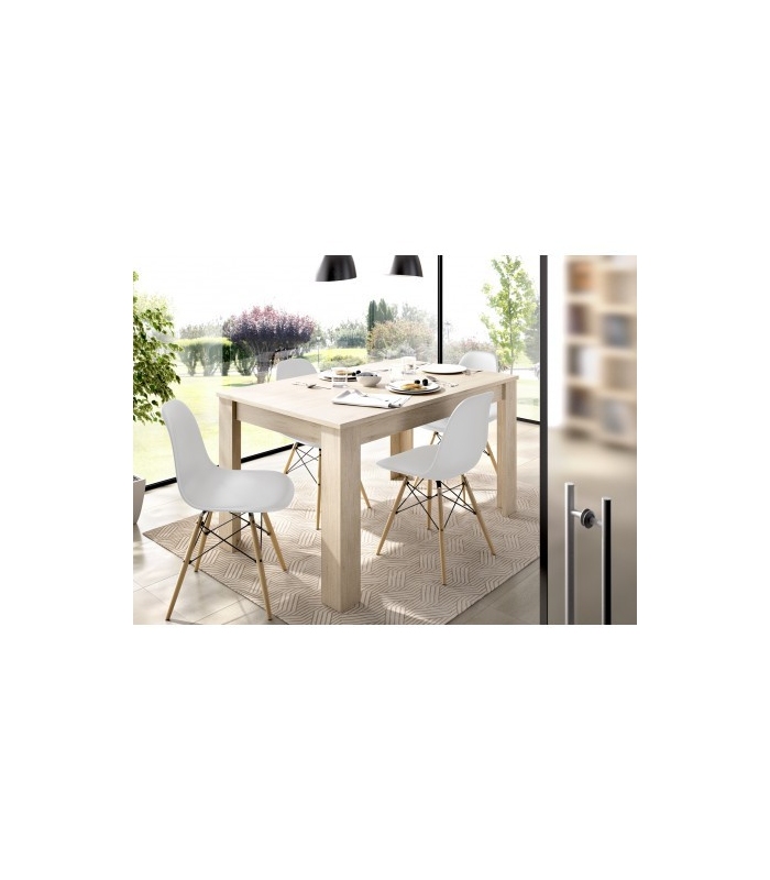 Mesa comedor extensible Natural Ness