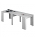 Mesa comedor extensible consola Cemento