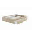 Estructura Cama 4 cajones Roble Canadian |SAYEZ|