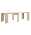 Mesa comedor extensible consola Roble Canadian