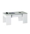 Mesa Centro Elevable Cemento |SAYEZ|