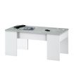 Mesa Centro Elevable Cemento |SAYEZ|