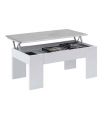 Mesa Centro Elevable Cemento |SAYEZ|