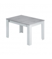 Mesa comedor extensible Cemento