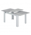 Mesa comedor extensible Cemento