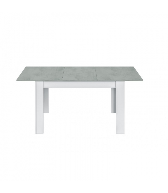 Mesa comedor extensible Cemento