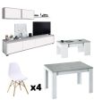 Conjunto Salón Cemento |SAYEZ|