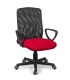 Silla de oficina y escritorio Coco color rojo, cómoda, ergonómica y barata. Sayez