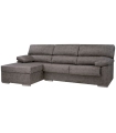 Chaiselongue Rub Gris Cemento Visto Frente Izquierda