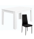 Conjunto Mesa Extensible Kendra y 6 sillas Emi