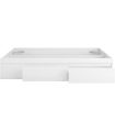 Estructura Cama 4 cajones Blanca |SAYEZ|