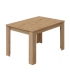 Mesa comedor extensible Kendra Roble Nodi de 140 cm extensible a 190