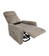 Sillón Relax Carlin Power Lift color cemento