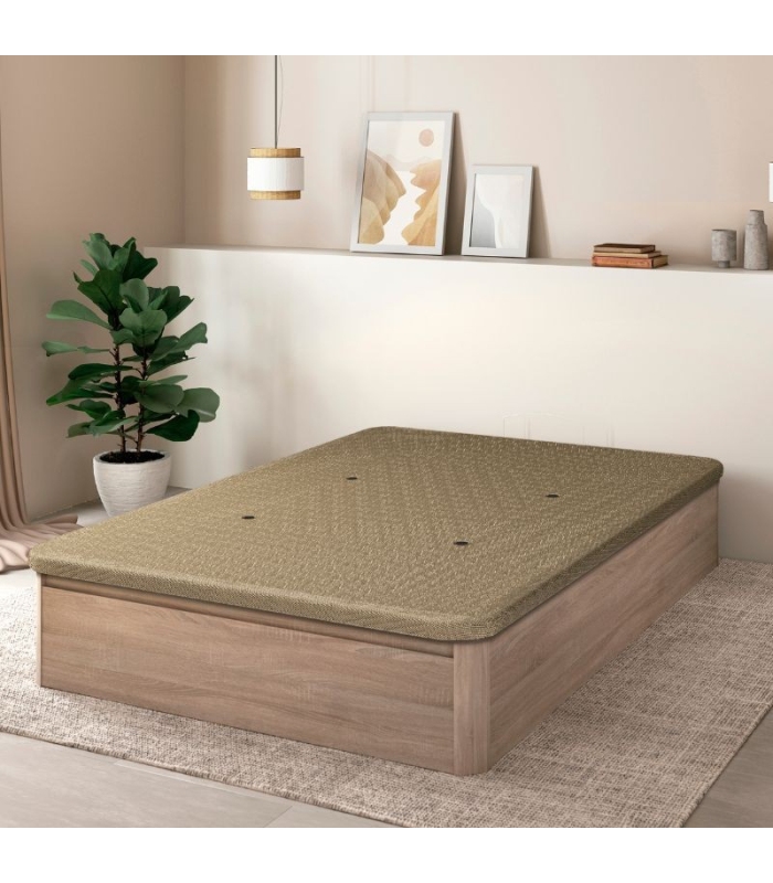 Pack Neo Plus Muelles 135x190 Cambrian, canapé alta capacidad cambrian, tapa 3D, colchón visco, almohada y protector colchón