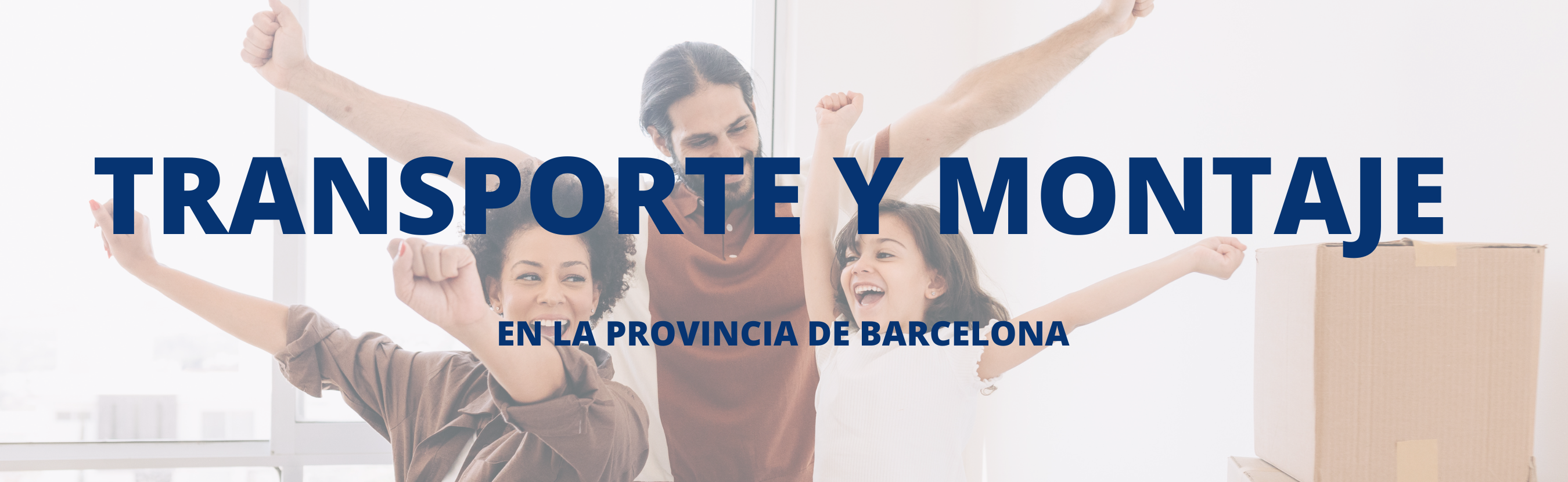 TRANSPORTE Y MONTAJE MUEBLES